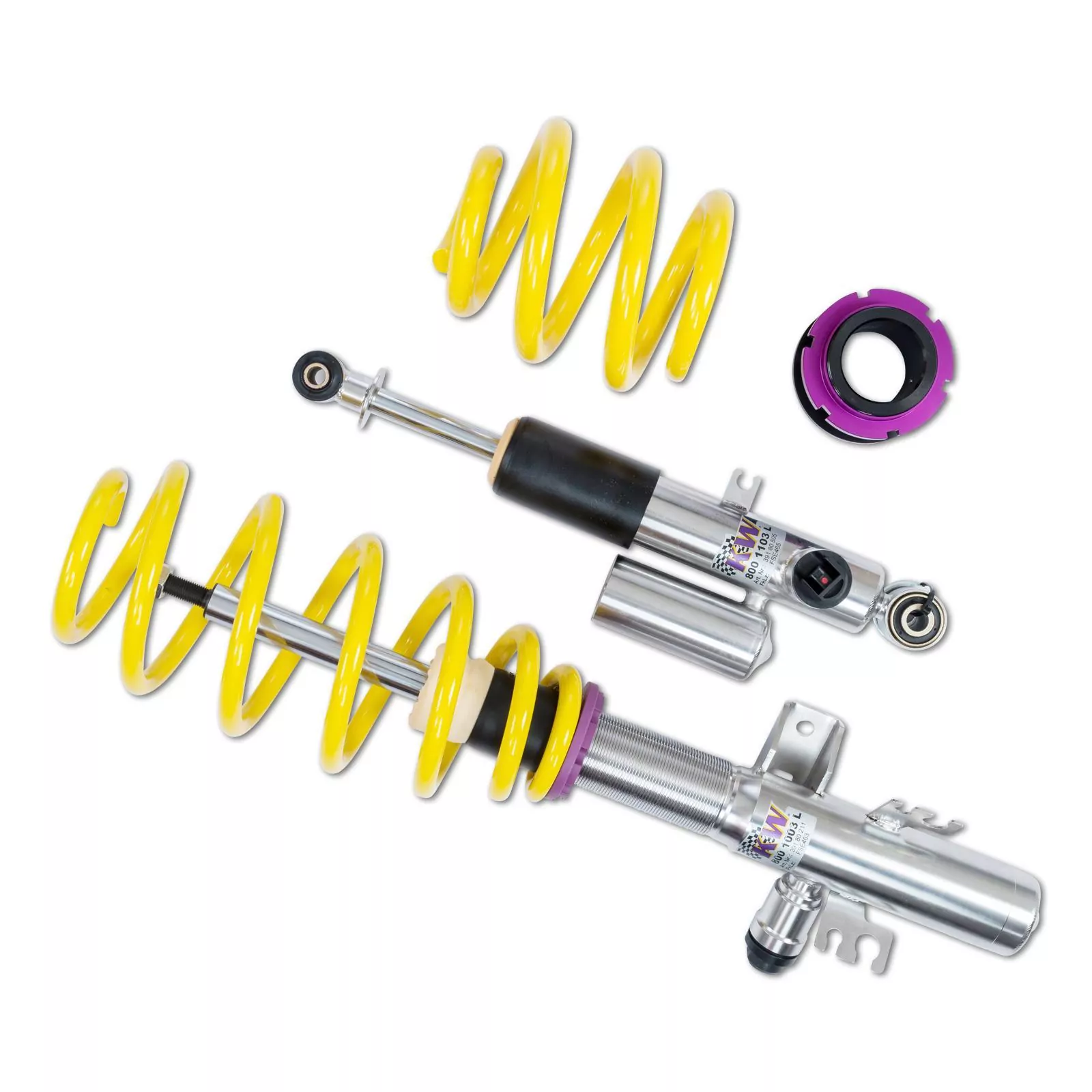 KW DDC - Plug & Play Gewindefahrwerk inox VW TRANSPORTER T6 Kasten (SG_) 04/2015-