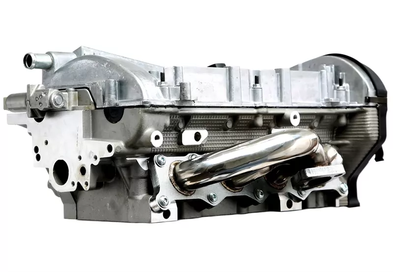 TA Technix Edelstahl Turbokrümmer mit K03/K04 Flansch für 1.8T Turbo Motoren passend für Audi / Seat / Skoda / VW