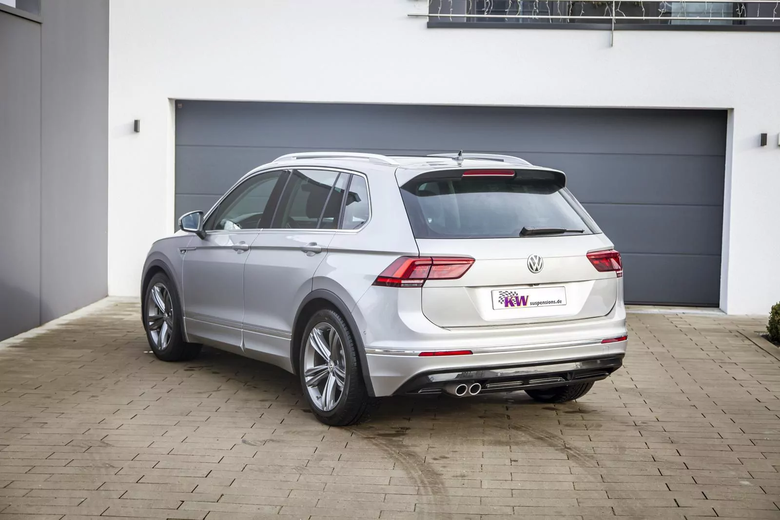 KW Gewindefahrwerk V1 inox VW TIGUAN II (AD1, 5N) Allrad 01/2016-