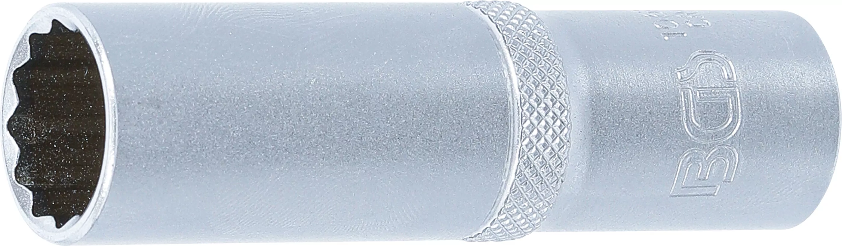 Steckschlüssel-Einsatz Zwölfkant, tief | Antrieb Innenvierkant 12,5 mm (1/2") | SW 16 mm