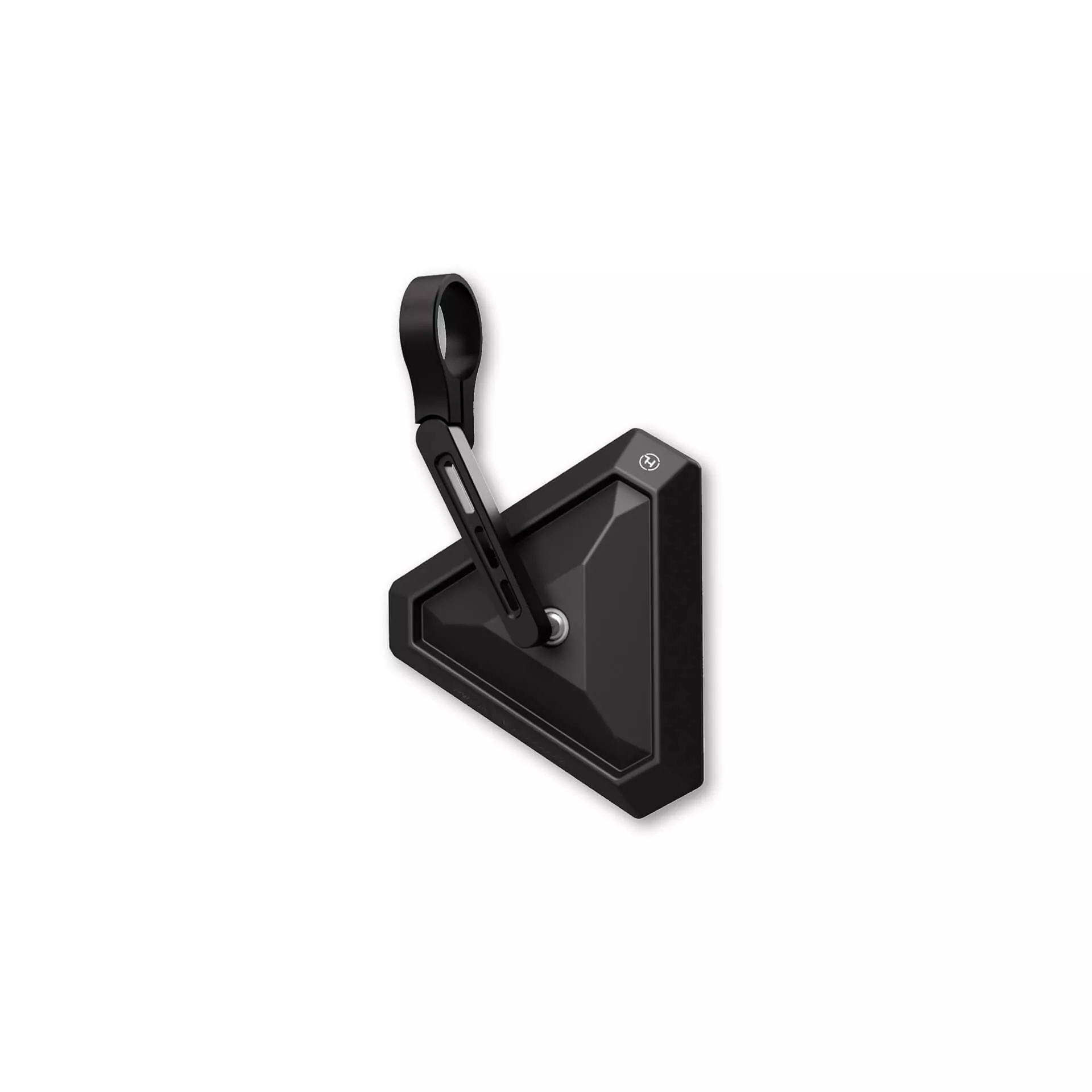 HIGHSIDER pro Lenkerendenspiegel Tetra Schwarz Kurz (1Stck.)