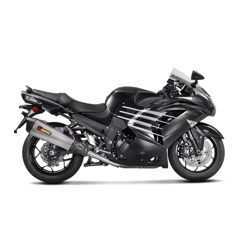 Akrapovic Slip-On Line (Titanium) Auspuff für Kawasaki ZZR 1400 ZX14R 2012-2020
