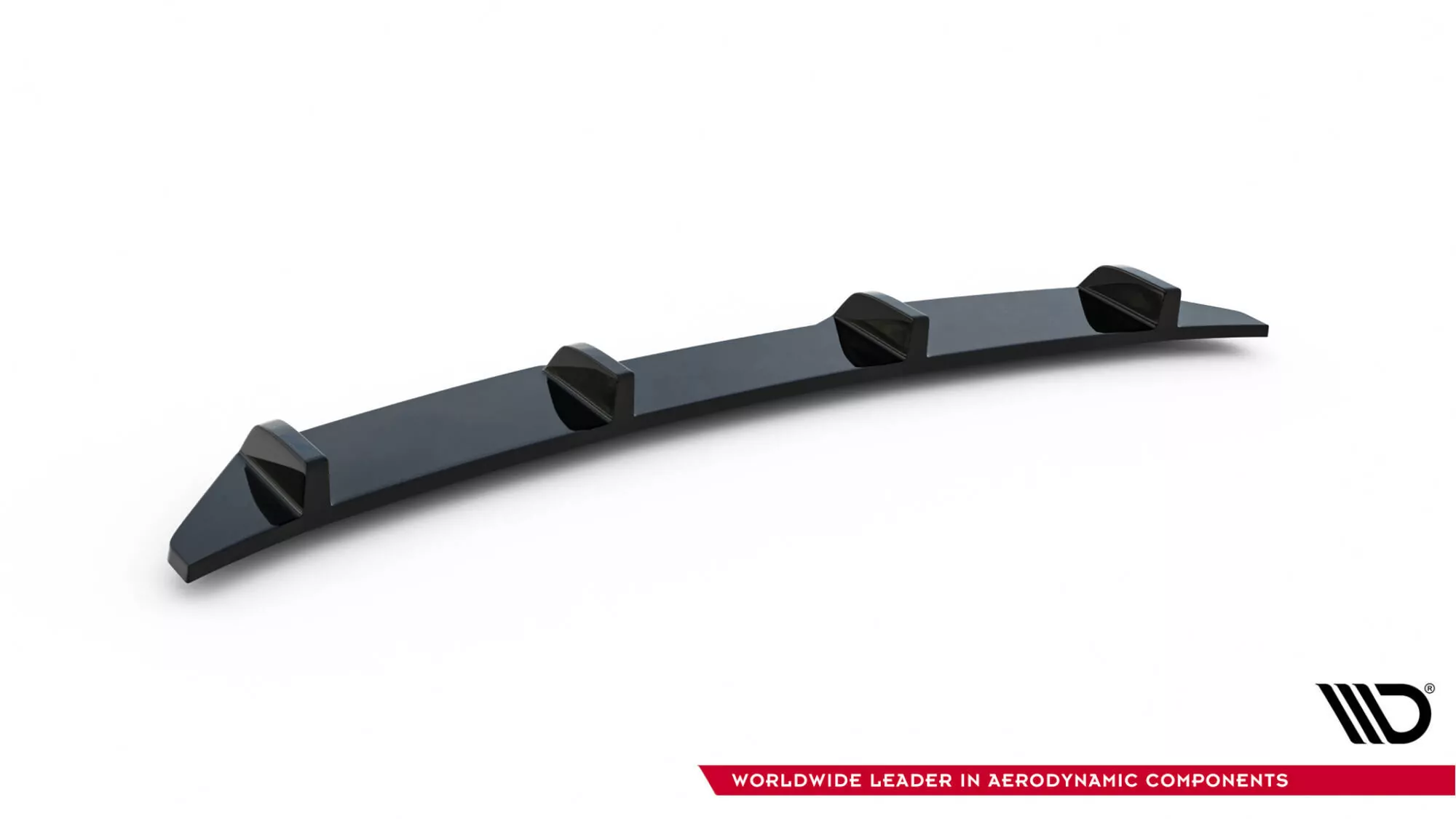 Mittlerer Diffusor Heck Ansatz Für BMW X4 M Paket DTM LOOK Schwarz Hochglanz