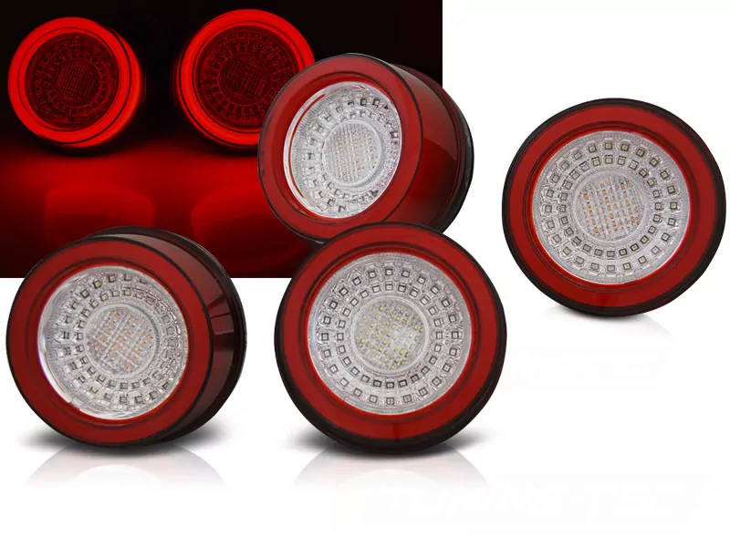 Led Tailights Red White Fits Ferrari F355 / F360 