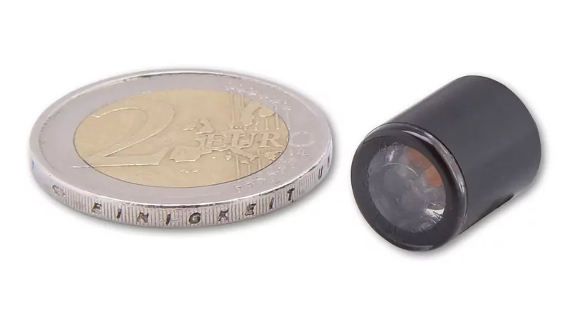 HIGHSIDER pro Proton Modul LED Blinker/Positionslicht Schwarz/Getönt 2in1, E-Geprüft (Paar)