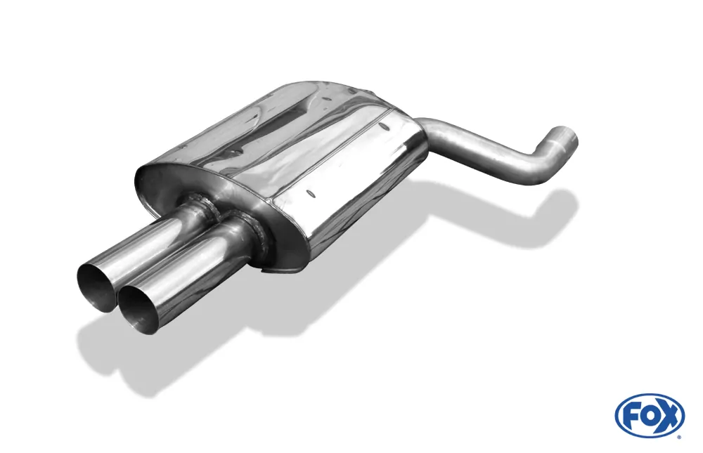 BMW E39 520i/ 523i/ 525i/ 528i - Touring  Endschalldämpfer - 2x76 Typ 10