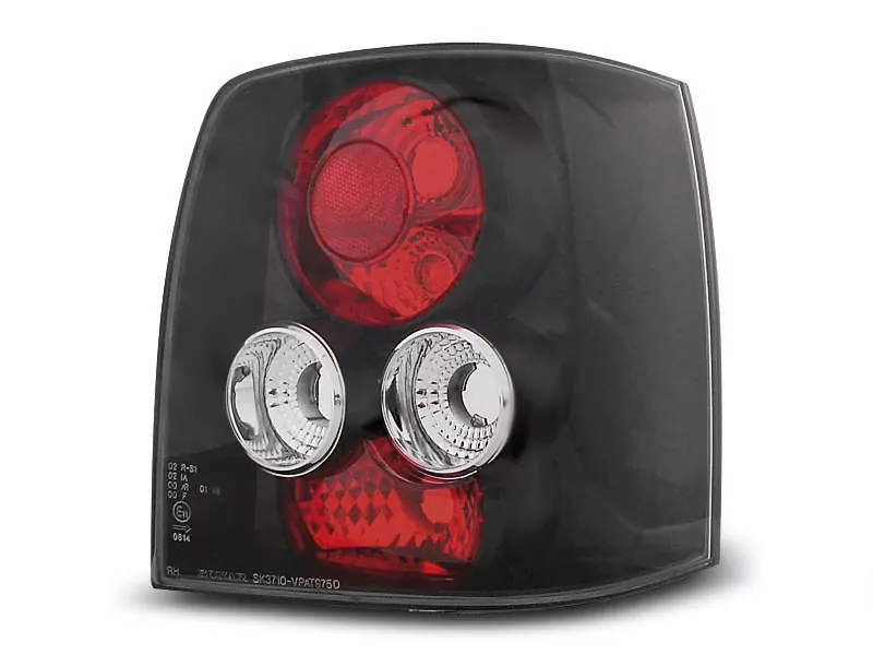 Tail Lights Black Fits Vw Passat B5 11.96-08.00 Variant