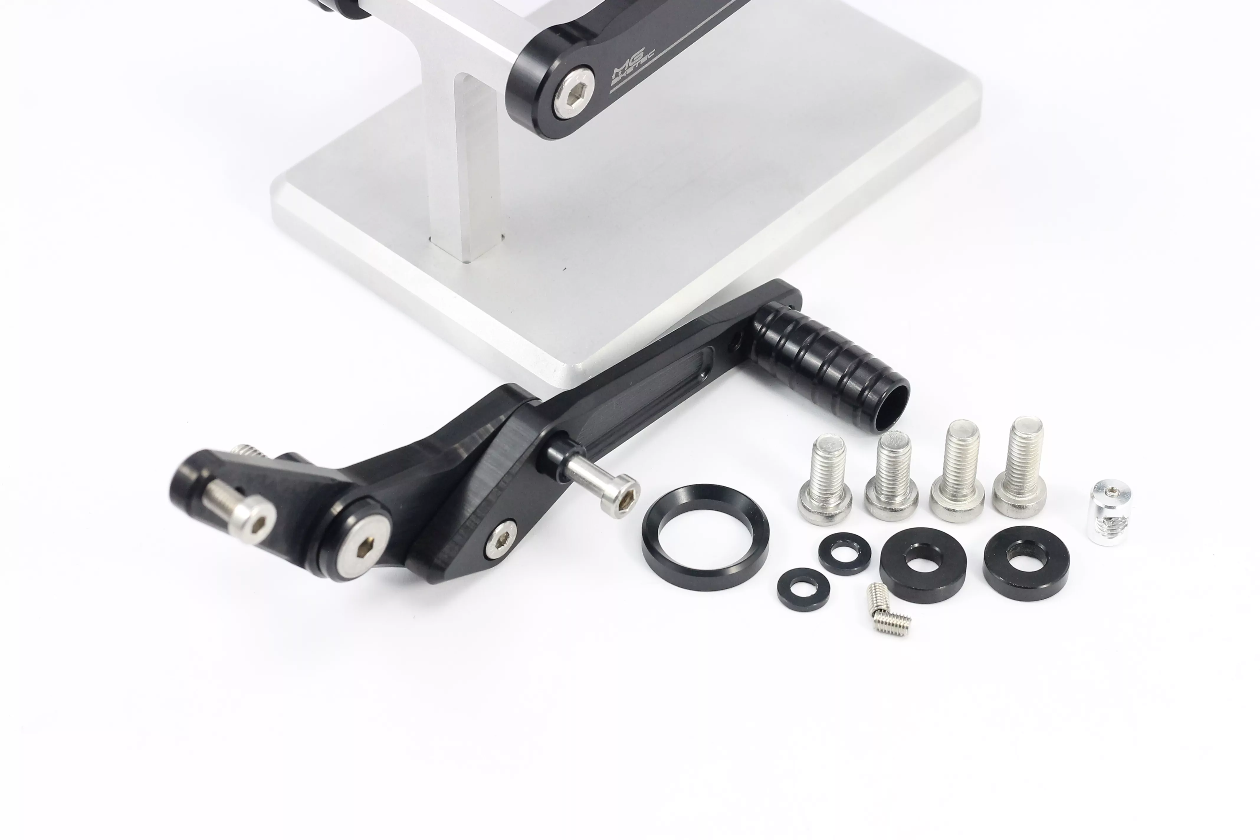 MG Biketec Sportfussrastenanlage / Rastenanlage / Fußrastenanlage mit ABE, gültig in D - A - CH für Yamaha YZF-R1 ab 2017-2019