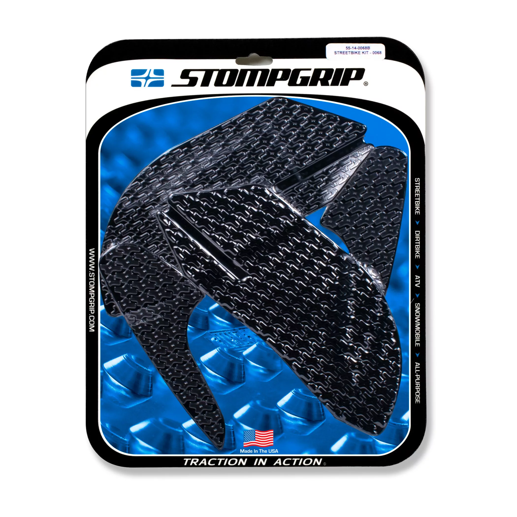 Stompgrip Traction Pad Icon für Ducati Panigale 1199 / Superleggera 12-14 Schwarz