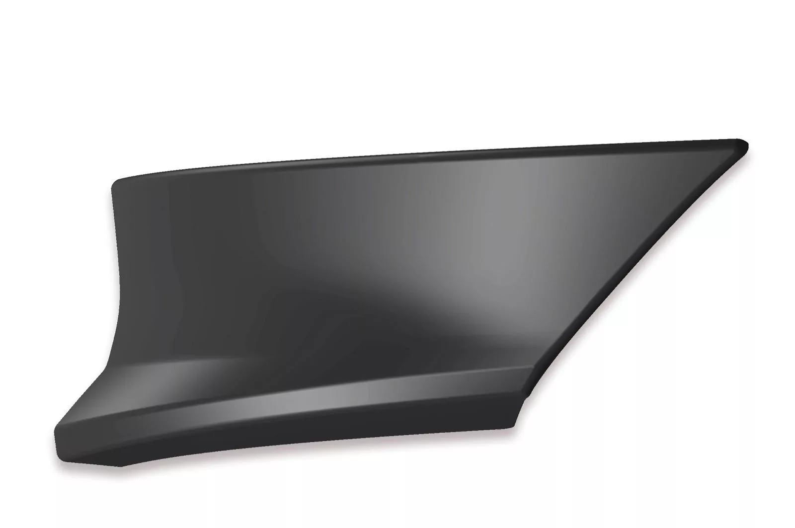 Heckansatz für VW Golf 7 R / R-Line Lackierfreundlich (schwarz matt)