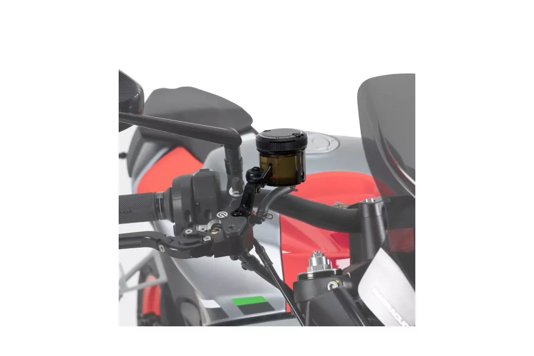 Barracuda Universal Ausgleichsbehälter mit silbernem Aluminiumdeckel Durchmesser 50 mm