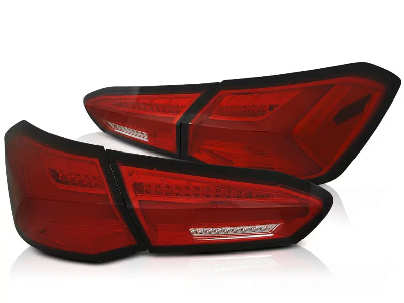 Led Tail Lights Red White Seq Fits Ford Focus 4 18-21 Hatchback 