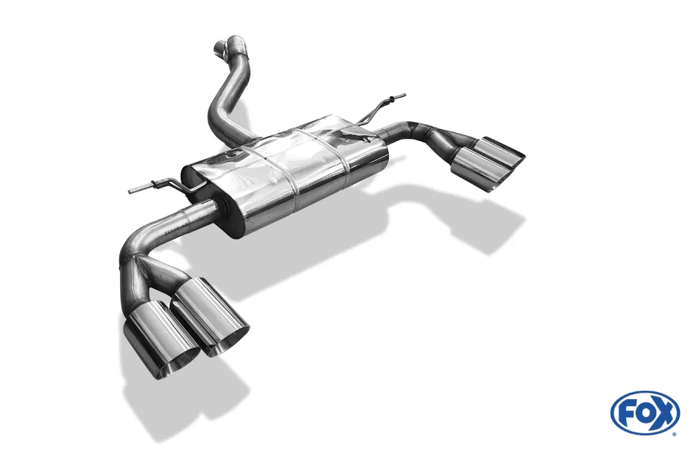 Ford Focus IV ST-Line - starre Hinterachse  Endschalldämpfer Ausgang rechts/links - 2x90 Typ 25 rechts/links
