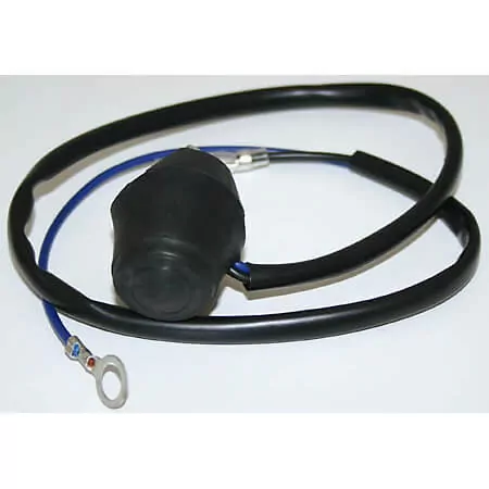 SHIN YO Switch Universal, Round (Push Button Type) For Engine Stop, Horn