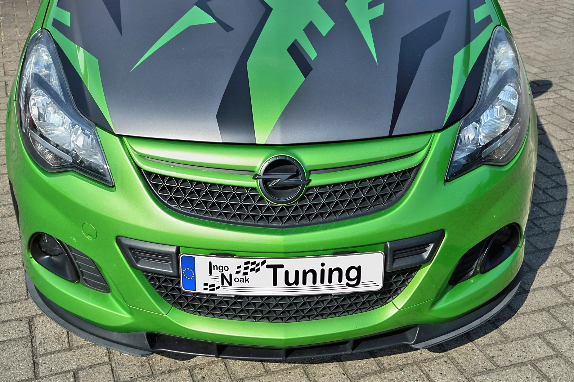 Frontspoiler Flaps L/R für Opel Corsa D OPC Nürburgring Edition
