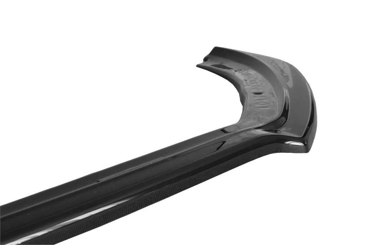 Front Ansatz Passend Für V.1 Passend Für Ford Fiesta Mk8 ST/ ST-Line Schwarz Hochglanz Schwarz Hochglanz