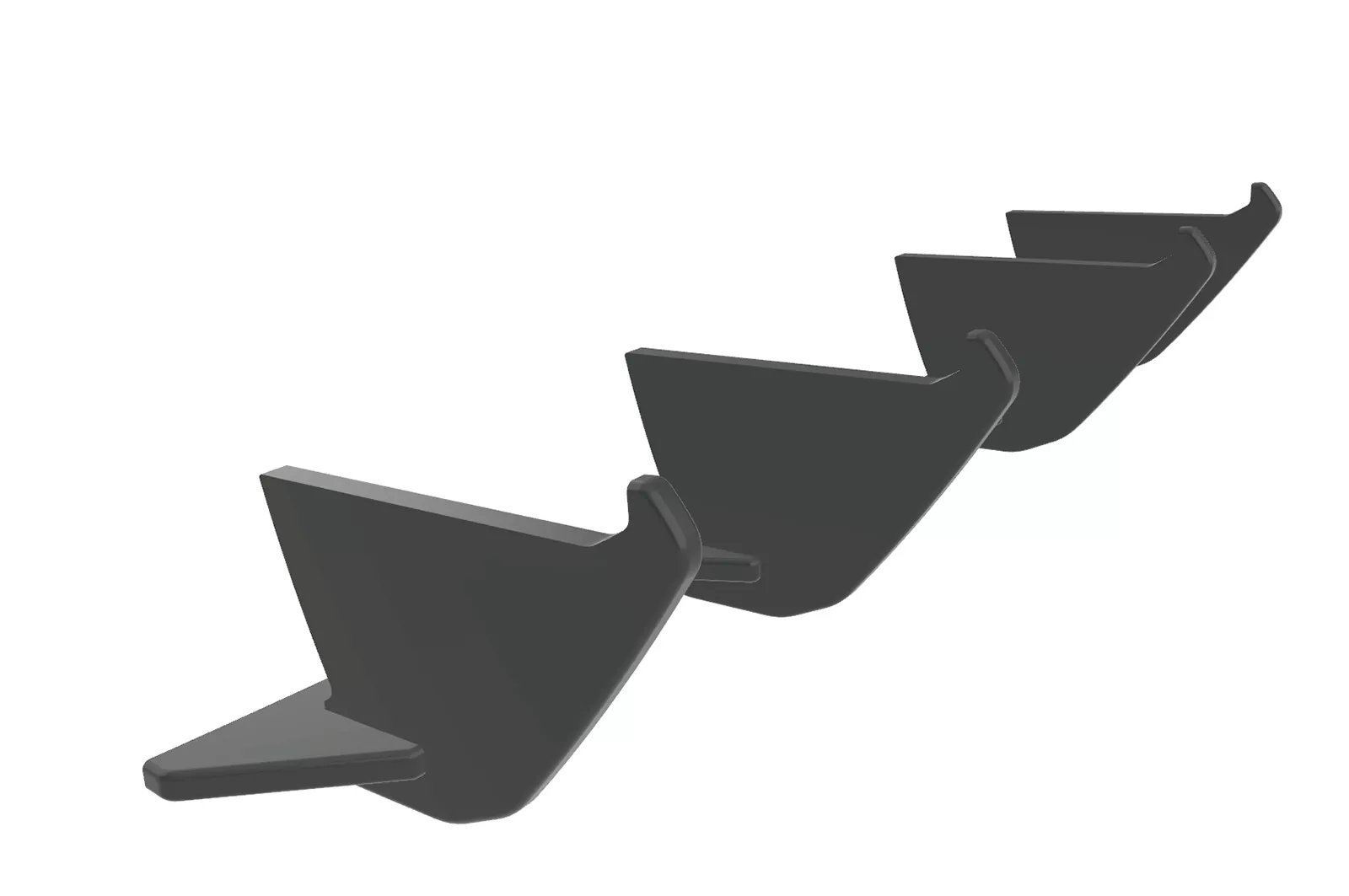 Racing Diffusor / Heckansatz für VW Golf 7 (Typ AU) Variant HA357