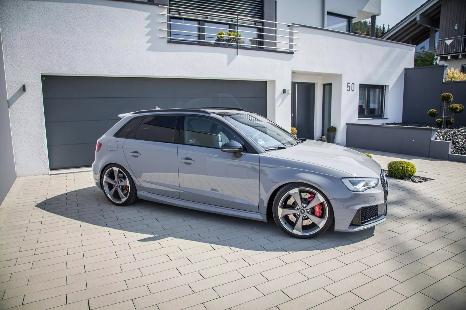 ST Höhenverstellbarer Federnsatz (Gewindefedern) AUDI A3 Sportback (8V) 8VA, 8VF Allrad 09/2012-08/2021
