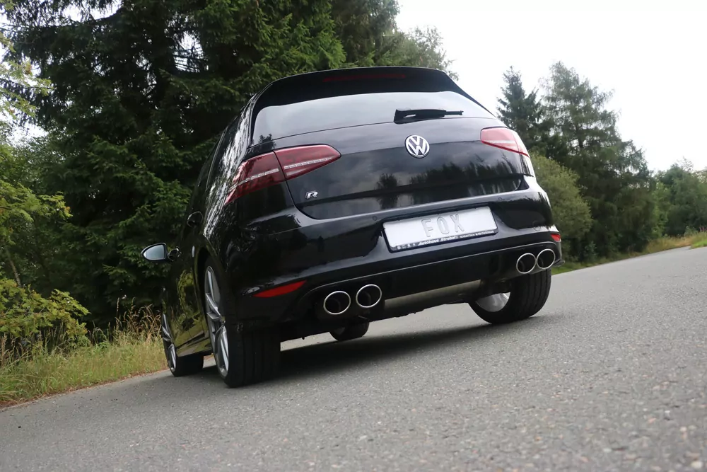 VW Golf VII R - 4-Motion  Endschalldämpfer rechts/links - 2x115x85 Typ 44 rechts/links