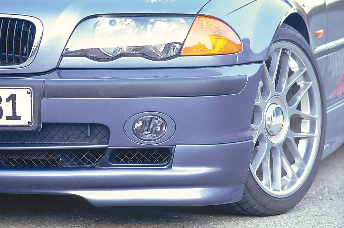 Rieger Spoilerlippe für BMW 3er E46 - Touring 02.98-12.01 (bis Facelift) carbon optik