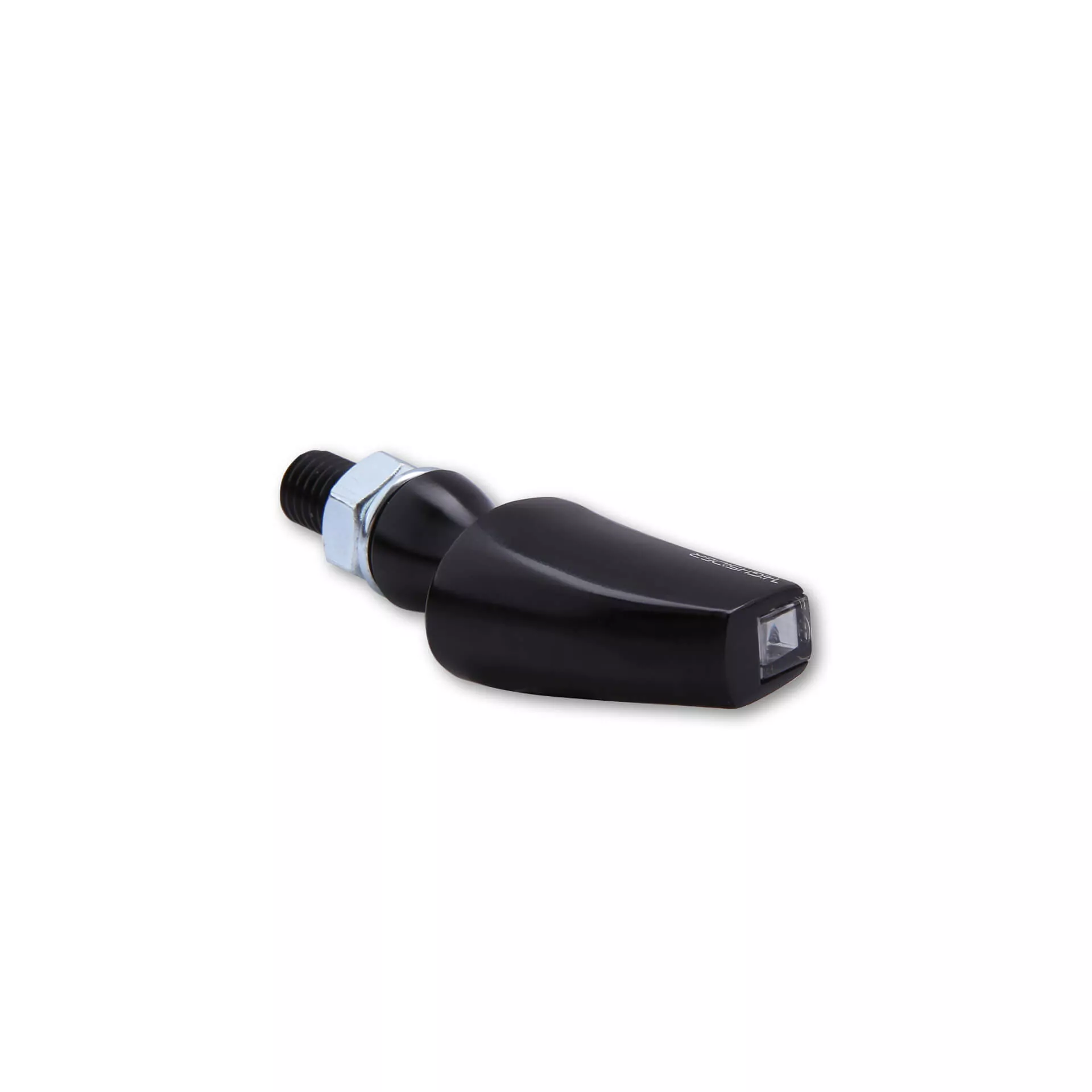 HIGHSIDER Pro Flight LED Blinker Gehäuse Schwarz / Linse Rauchgrau (Paar), Vorn & Hinten