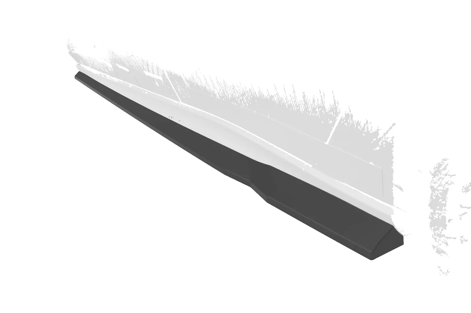 Seitenschweller für Ford Focus MK4 ST / ST-Line SS580 Schwarz Strukturiert