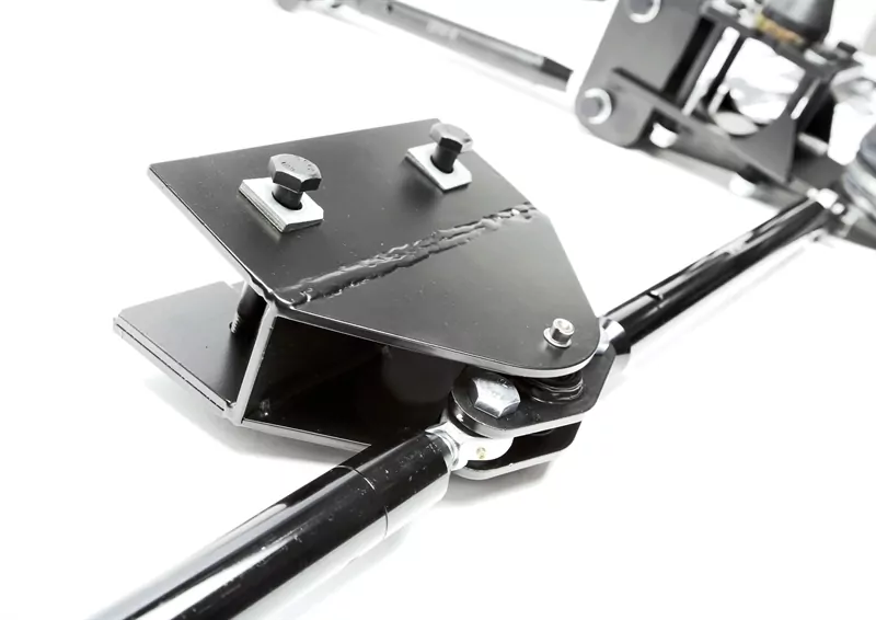 TA Technix härteverstellbarer Luftdämpfersatz passend für Hinterachse+Blattfedernumrüstkit Seat Inca / VW Caddy II