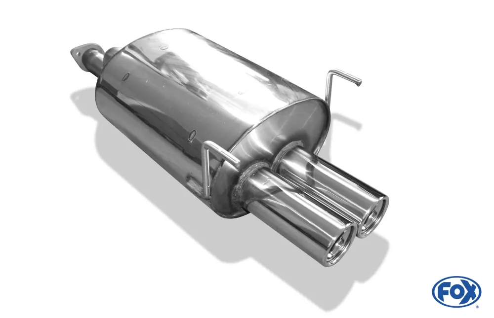 Honda CRX III  Endschalldämpfer - 2x76 Typ 13