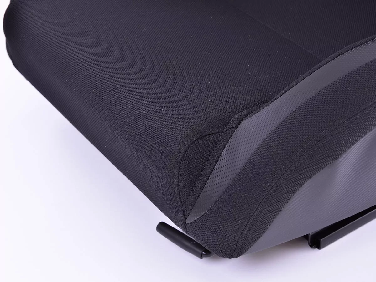 FK Sportsitze Auto Halbschalensitze Set Köln Kunstleder/Stoff schwarz