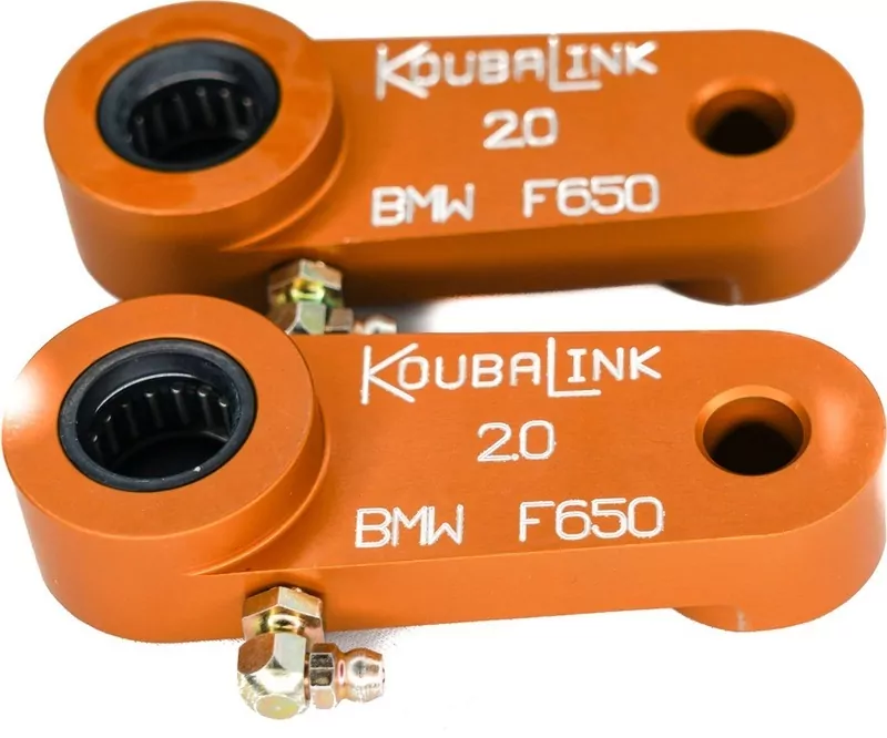 KOUBALINK Tieferlegungssatz (50.8 mm) Orange - BMW F650 Funduro