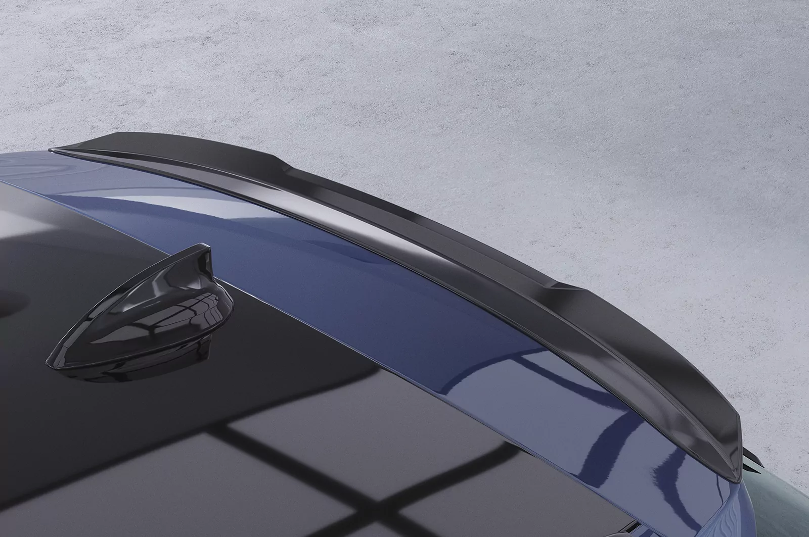 Heckflügel mit ABE für BMW 3er F31 Touring HF736 Schwarz Strukturiert