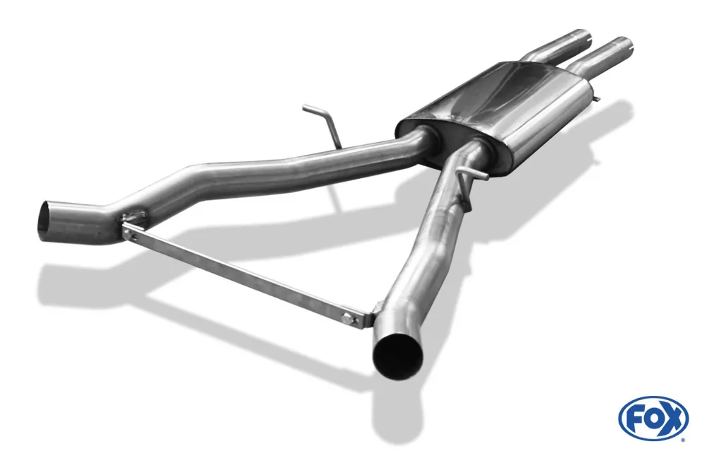 BMW E63/64 645i 650i  Mittelschalldämpfer