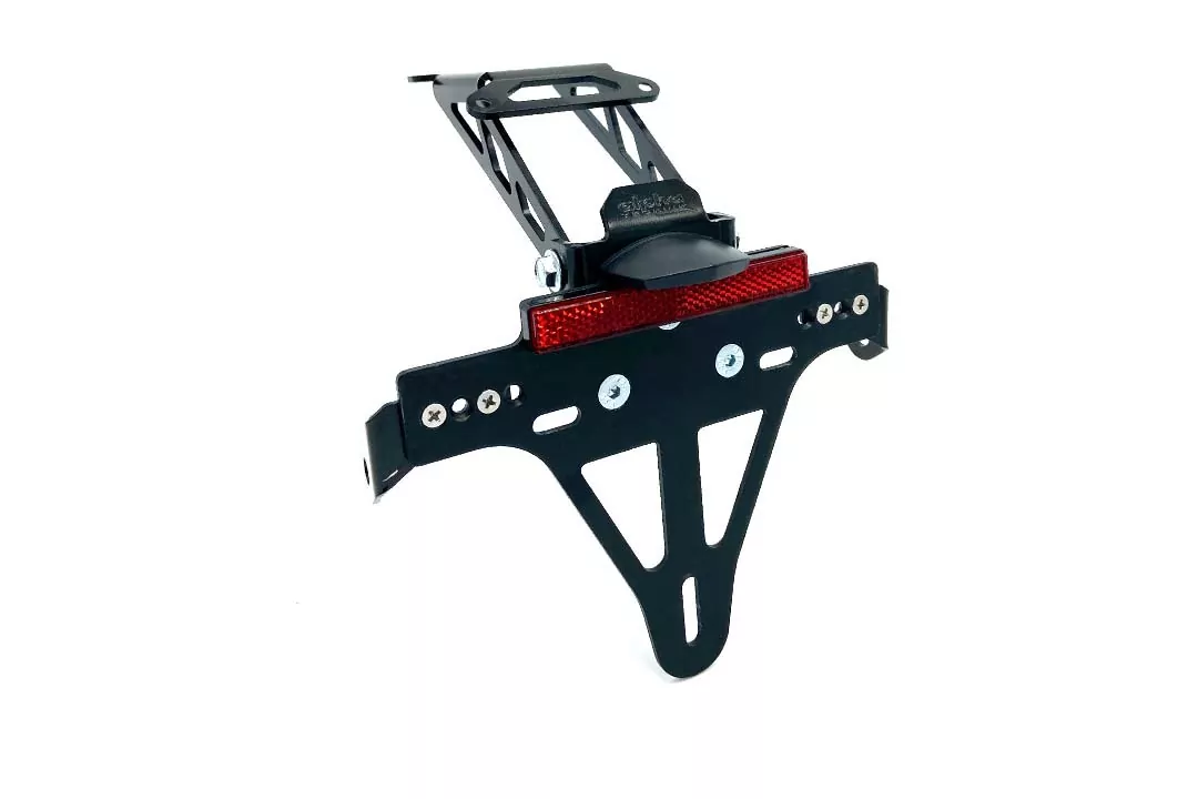 alpha Technik Kennzeichenhalter für KTM 790 Duke, Modelljahr 2018 - 2020, und 890 Duke, Modelljahr 2021-, Typ KTM 790 Duke