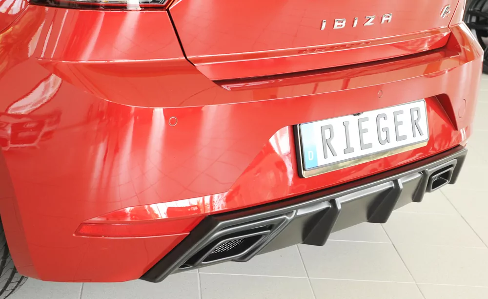Rieger Heckeinsatz für Seat Ibiza (KJ) | 5-tür. 01.17- für orig. ESD