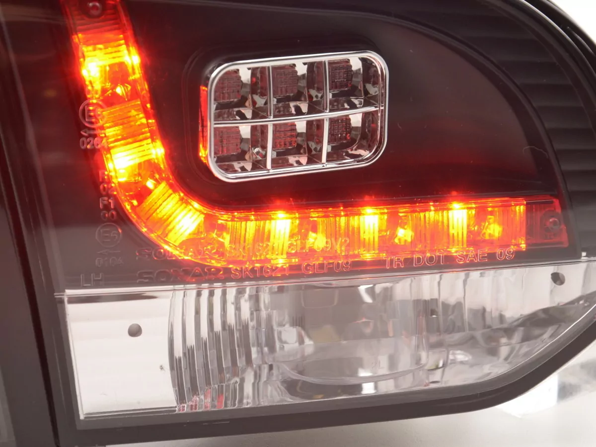 LED Rückleuchten Set VW Golf 6 Typ 1K Bj. 2008-2012 schwarz  für Rechtslenker