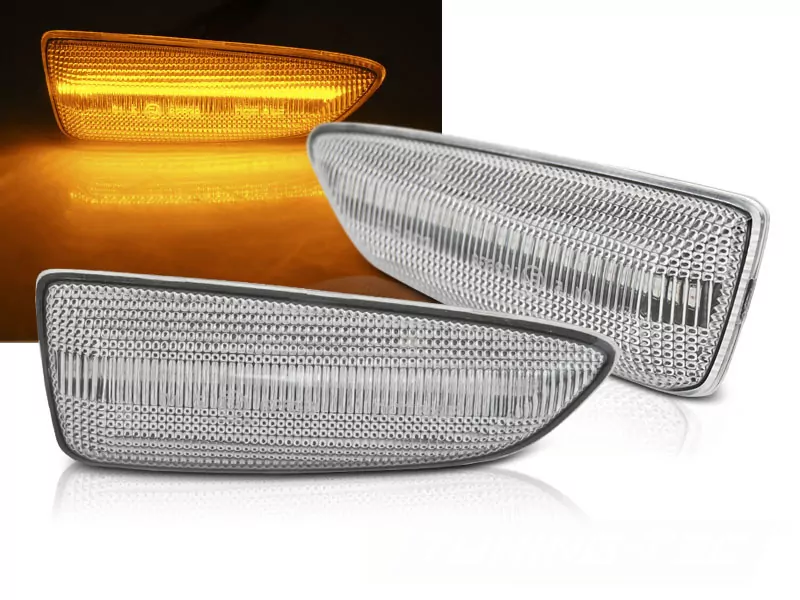 Indicator White Led Seq Fits Opel Astra J / Astra K / Zafira C / Insignia B