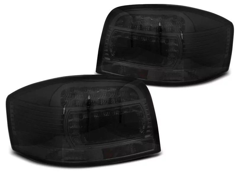 Led Tail Lights Smoke Fits Audi A3 05.03-08