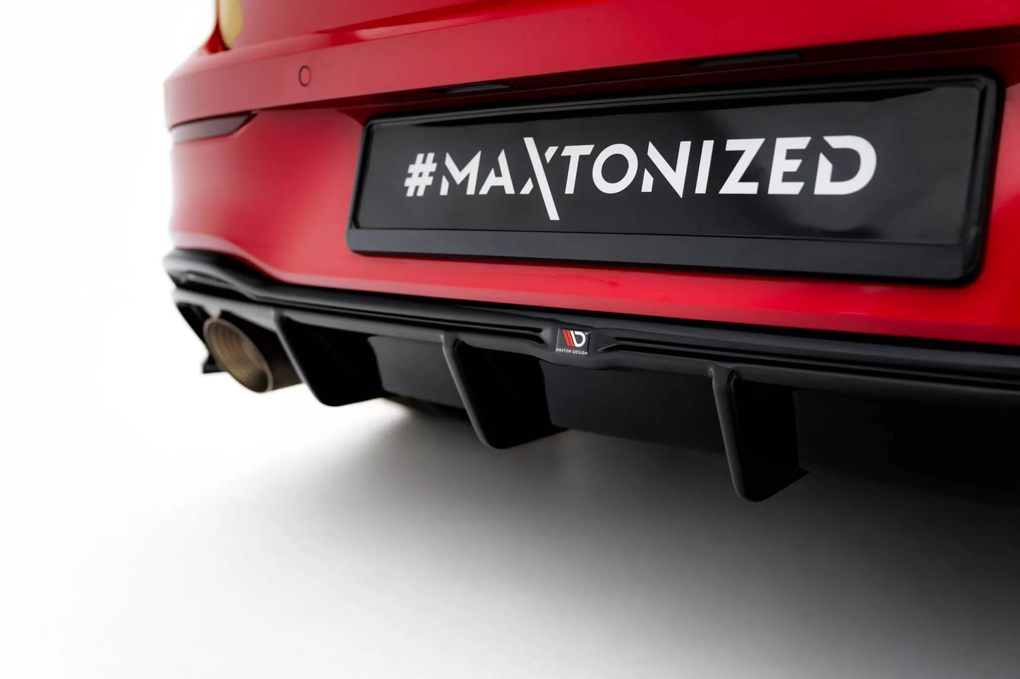 Diffusor Heck Ansatz Für Volkswagen Golf GTI Clubsport Mk8 Facelift