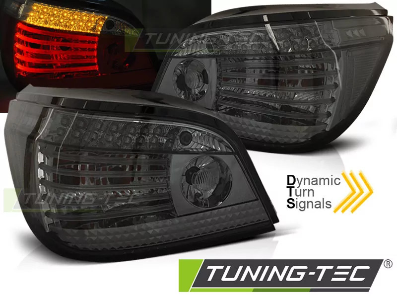 Led Tail Lights Smoke Seq Fits Bmw E60 Lci 03.07-12.09