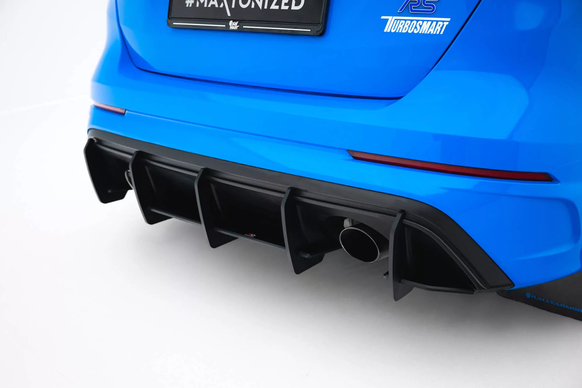 Street Pro Heckschürze V.2 Für Ford Focus RS Mk3 (US-Spec Version)