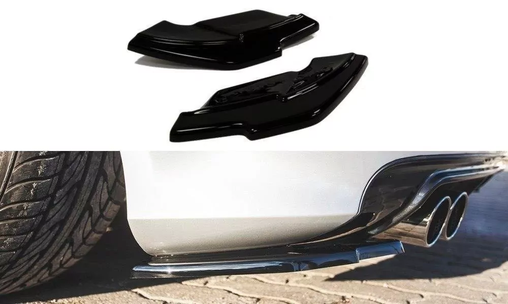 Heck Ansatz Flaps Diffusor Passend Für Diffusor Passend Für AUDI S3 8P FL 2006-2008 Schwarz Hochglanz Schwarz Hochglanz