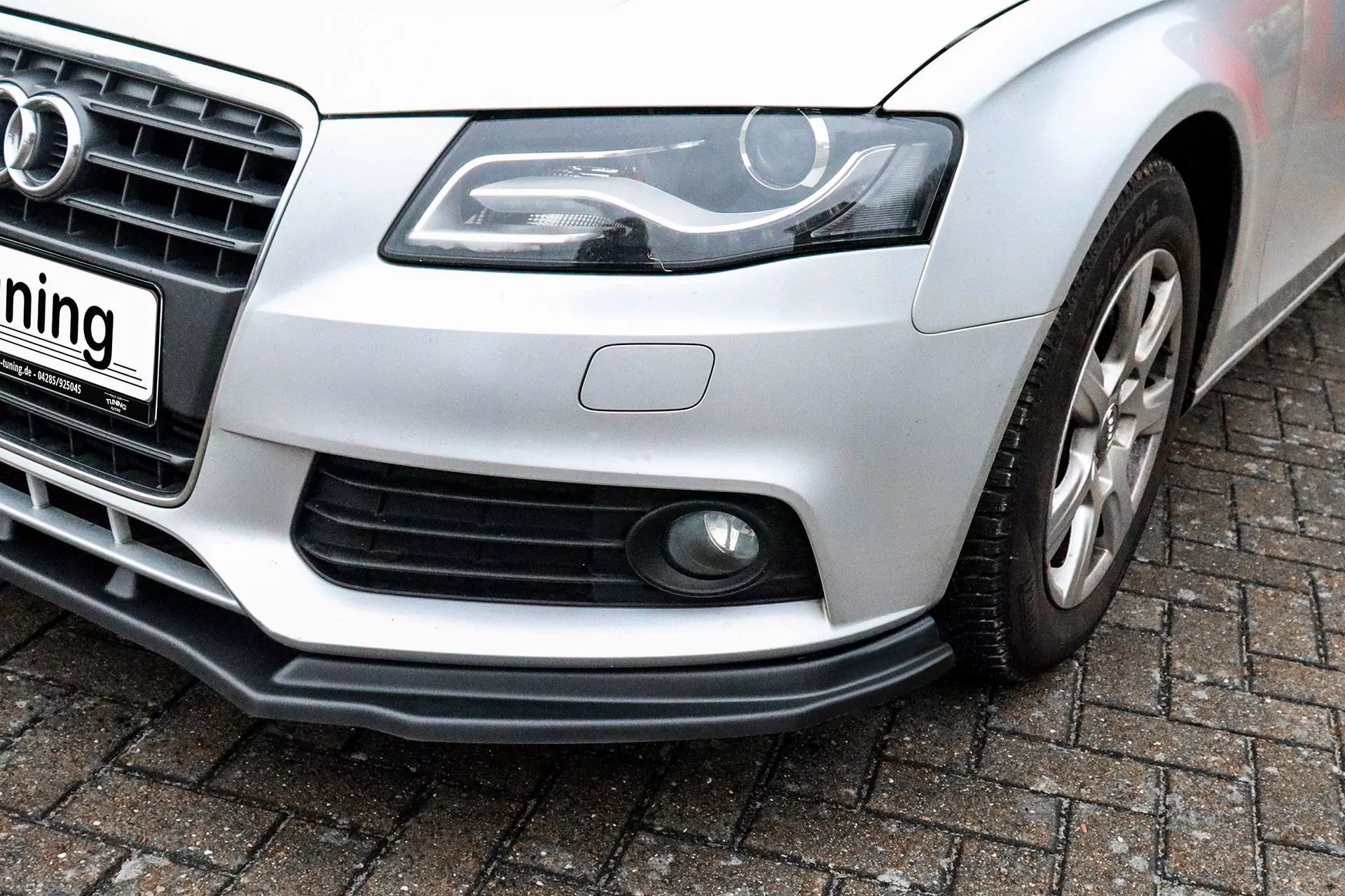 Cup Frontspoilerlippe für Audi A4 B8 mit S-Line