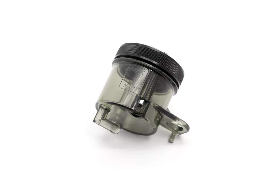 Barracuda Universal Ausgleichsbehälter mit schwarzem Aluminiumdeckel Durchmesser 50 mm