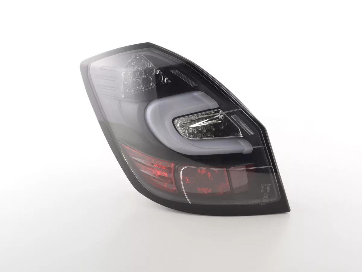 LED Rückleuchten Set Skoda Fabia 5-türig Bj. ab 2007 schwarz