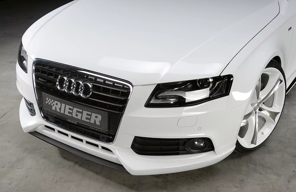 Rieger Spoilerschwert für Audi A4 (B8/B81) | Avant 11.07-12.11 (bis Facelift) für Spoilerlippe 55501