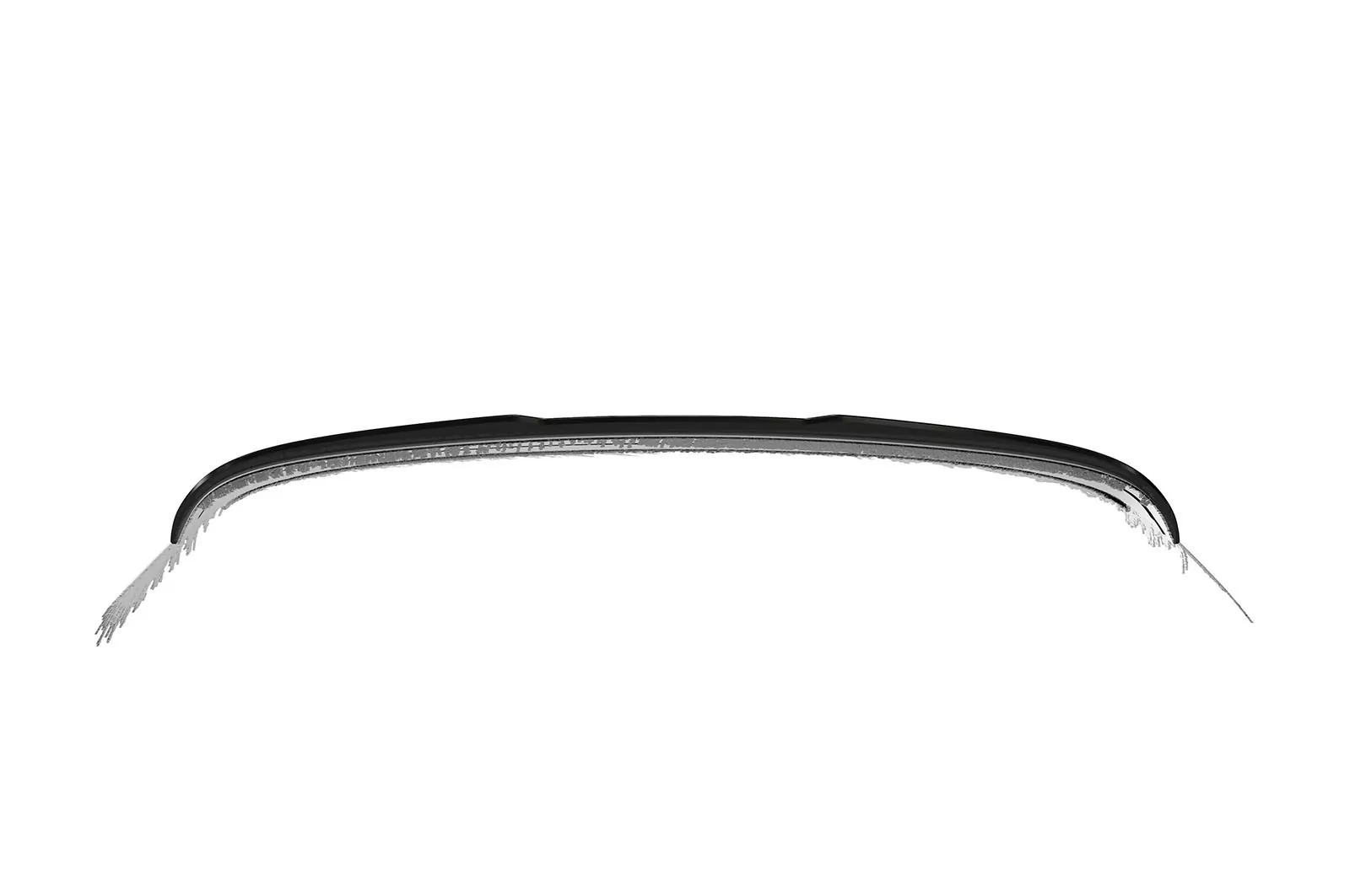 Heckflügel mit ABE für Audi A1 8X Sportback HF790-M Carbon Look (matt)