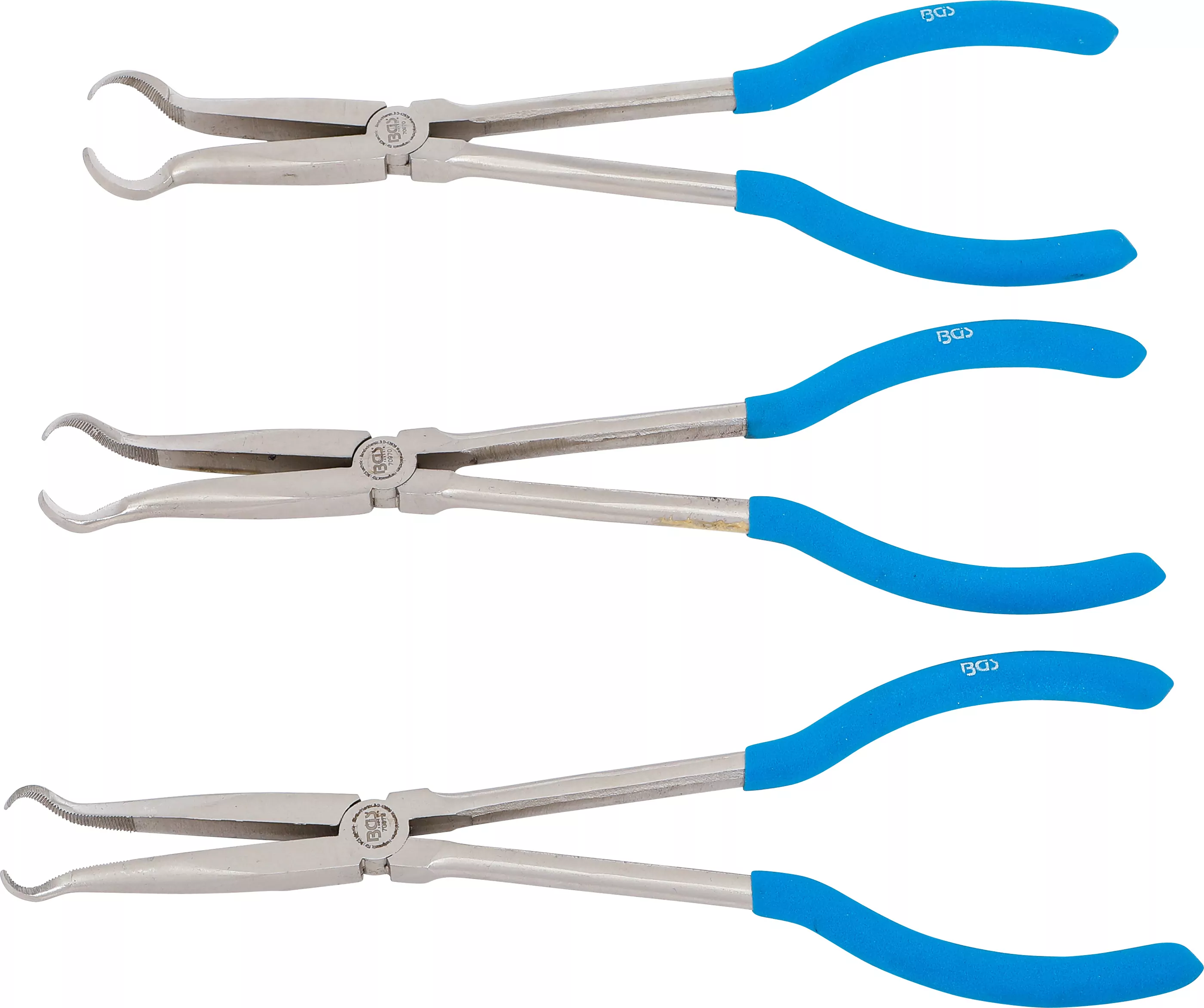 Zündkerzen-Steckerzangen-Satz | mit Ringspitze | 3-tlg.