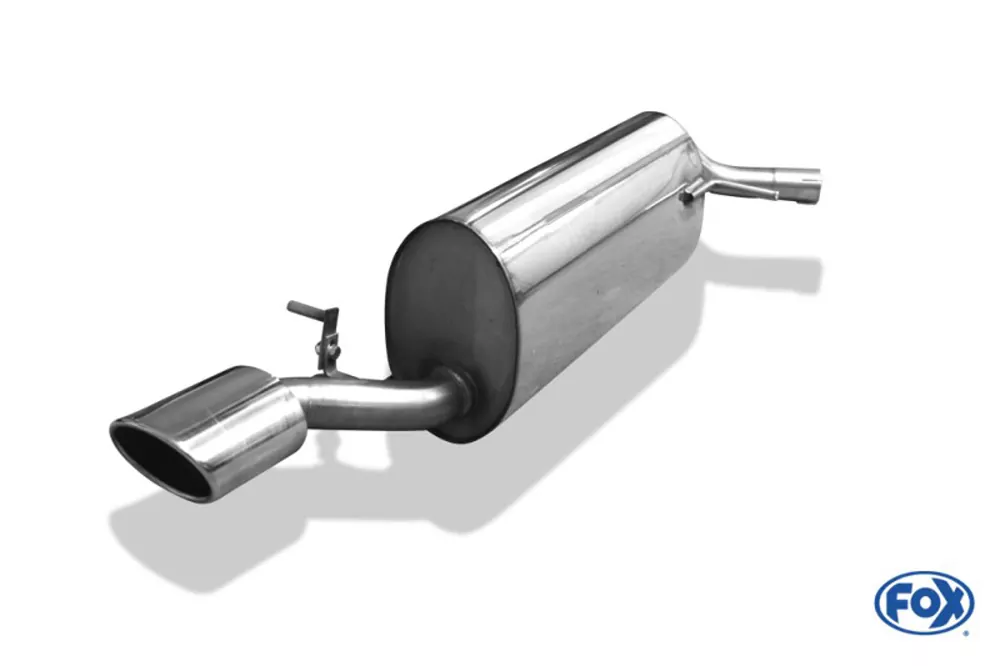 Fox Endschalldämpfer VW Polo 6R, 1.2l 44/51/77 kW für VW Polo 6 (6R) 5-tür. 04.09 -