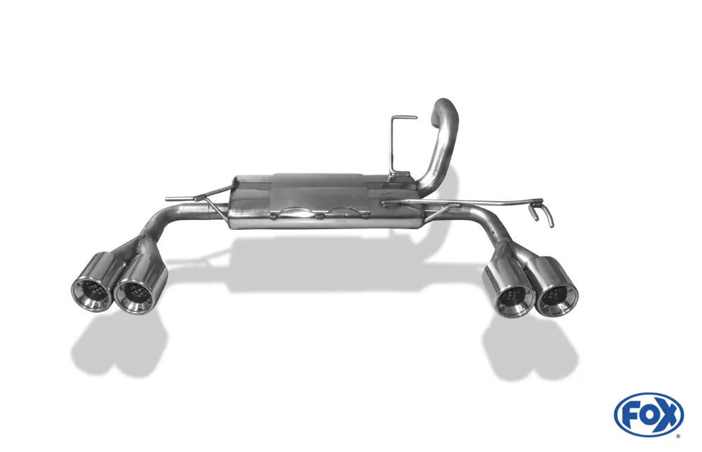 Mitsubishi Colt - Z30/ CZ3/ CZT - 3-türer / Smart Fourfour  Endschalldämpfer Ausgang rechts/links - 2x90 Typ 13 rechts/links