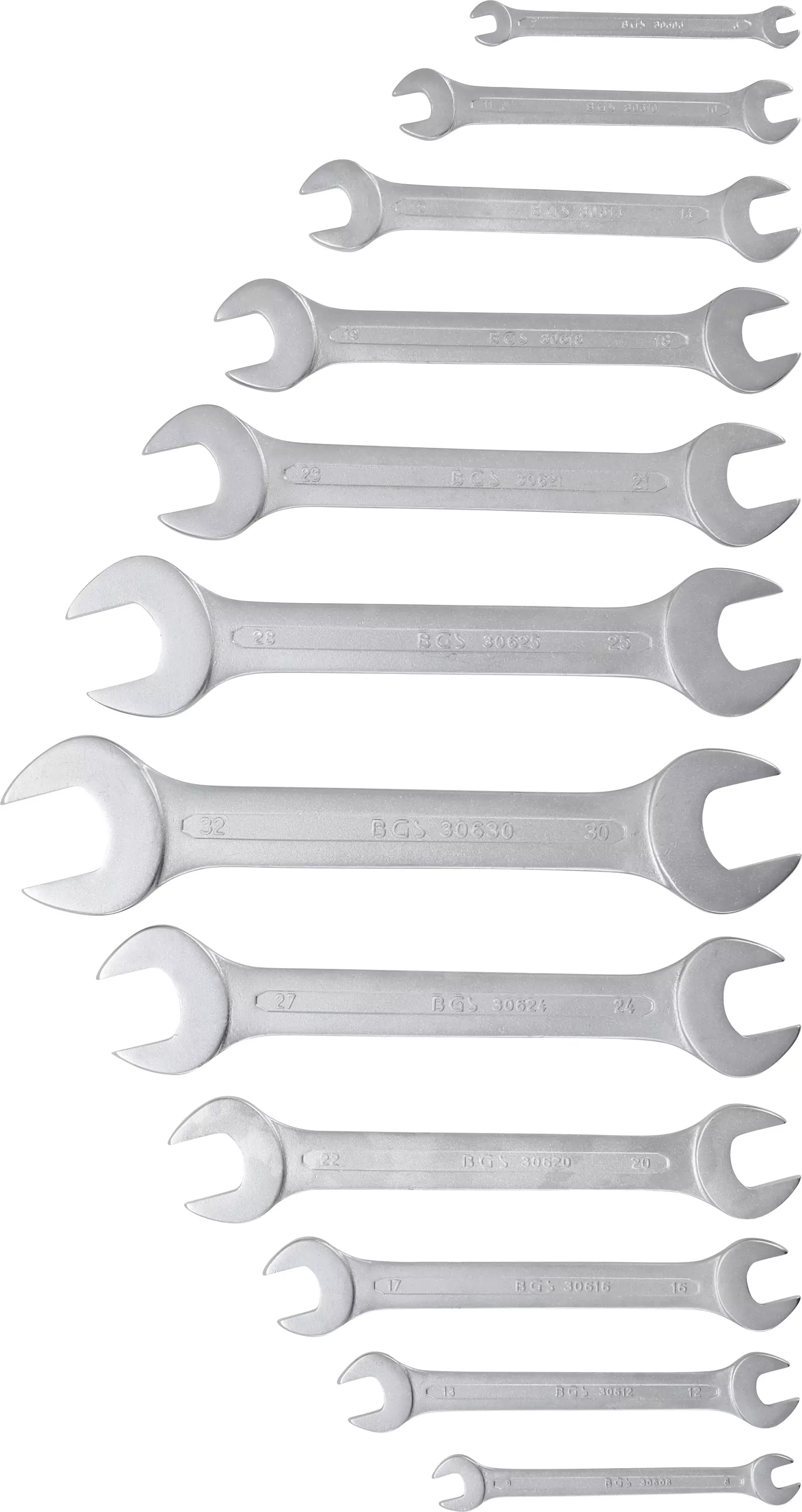Doppel-Maulschlüssel-Satz | SW 6 - 32 mm | 12-tlg.